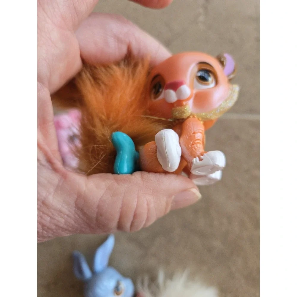 3Disney Palace Pets Princess Beauty Cat Berry Sultan Furry Tail Friends Toy